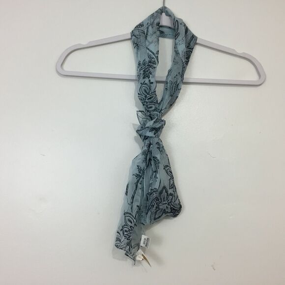 Ma) Chico's/ Talbots Scarf Women's Floral Fairy Officecoorp Cottagecorp Lot of 2 - Picture 4 of 9